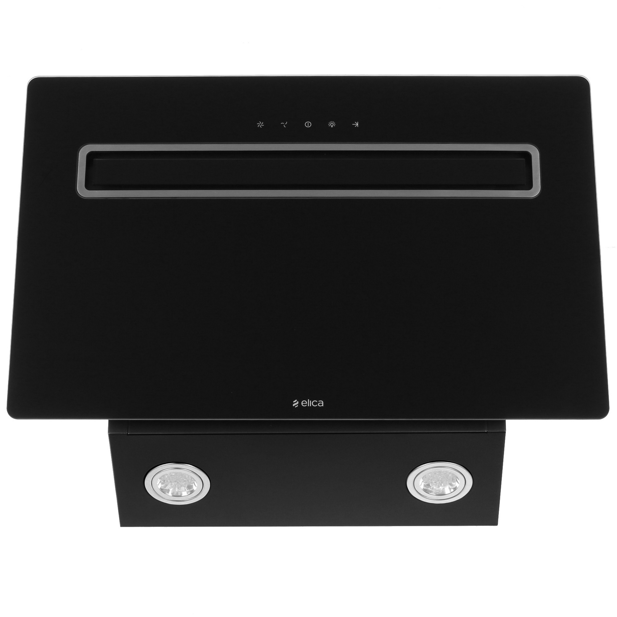 8189976 Вытяжка наклонная Elica SHEEN BL/A/60 черный/серебристый STDN-0071439 - Вид №1