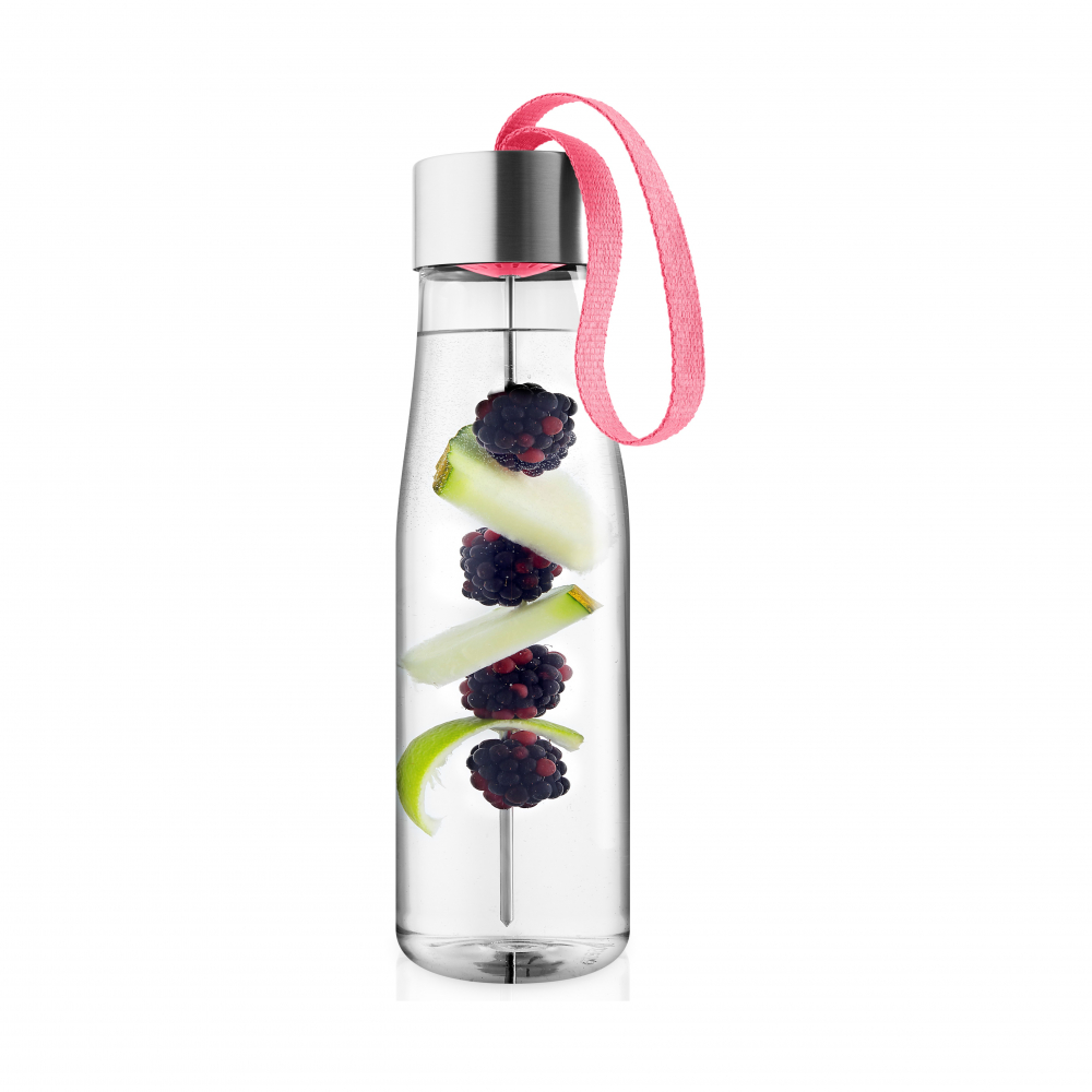 EVA SOLO 567506 Бутылка для воды MyFlavour, 750 мл, розовая Пластик, нержавеющая сталь, нейлон  - Вид №5
