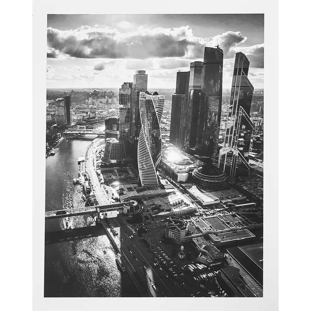 Постер Москва-Сити 40x50 см 87794387 STLM-2148099 Santreyd 