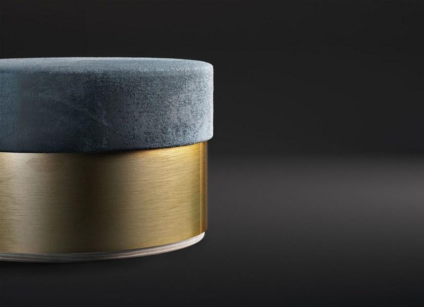 ROSSATO ARREDAMENTI Пуф из мягкого бархата Home Rhc-12 / rhc-13 - Вид №3