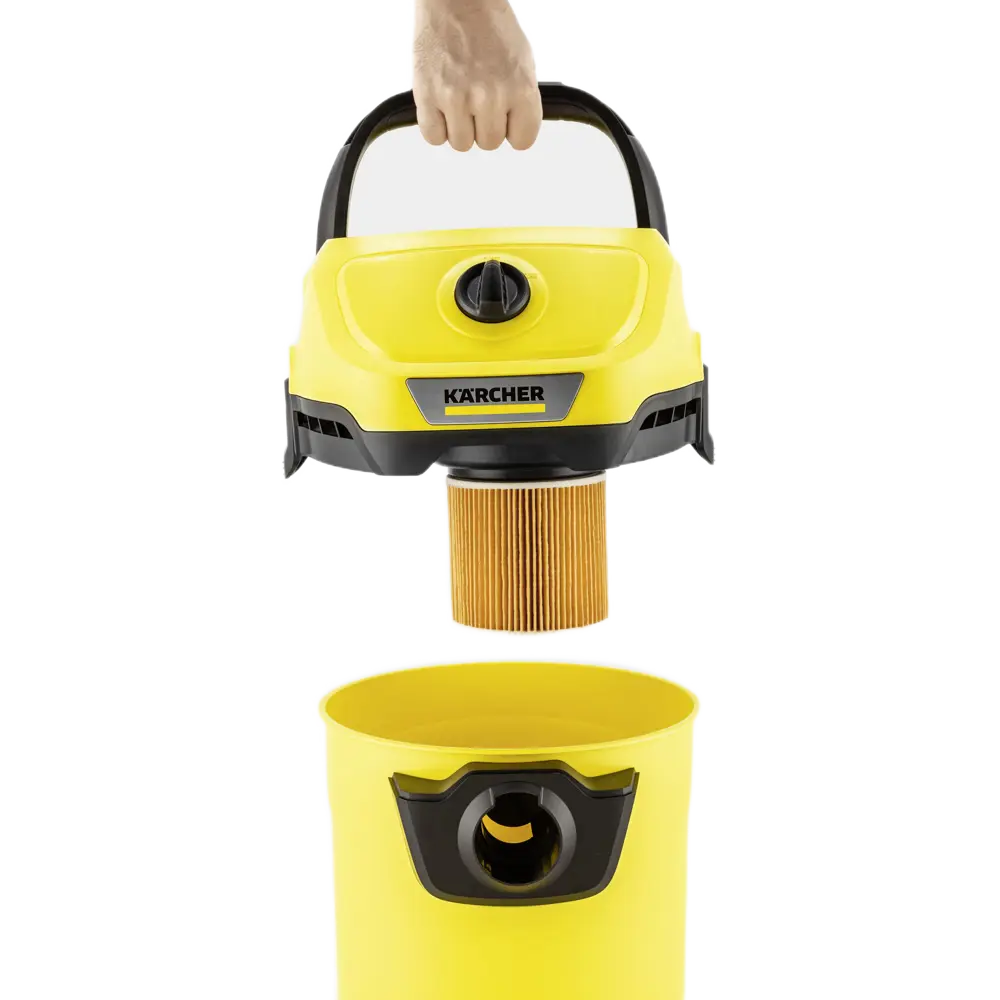 Строительный пылесос Karcher WD3 для сухой и влажной уборки 89405754 STLM-1572401 - Вид №5