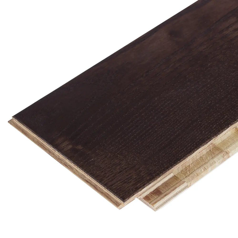 Паркетная доска однополосная «Ясень Махагон AW» лак 0.909 м² Amber Wood STLM-2060703 - Вид №2