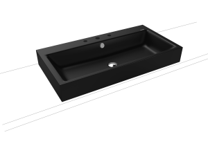 Умывальник KALDEWEI Сталь эмалированная 3158 282 холодный серый 90