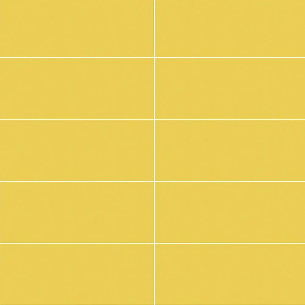 Плитка настенная Festa Ochra 20.1х50.5 1.52 м² цвет желтый Azori STLM-2090649 - Вид №1