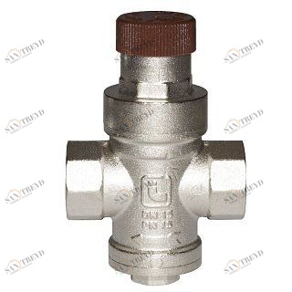 Редуктор давления ITAP 1/2" стандартный проход без подключения манометра 36012