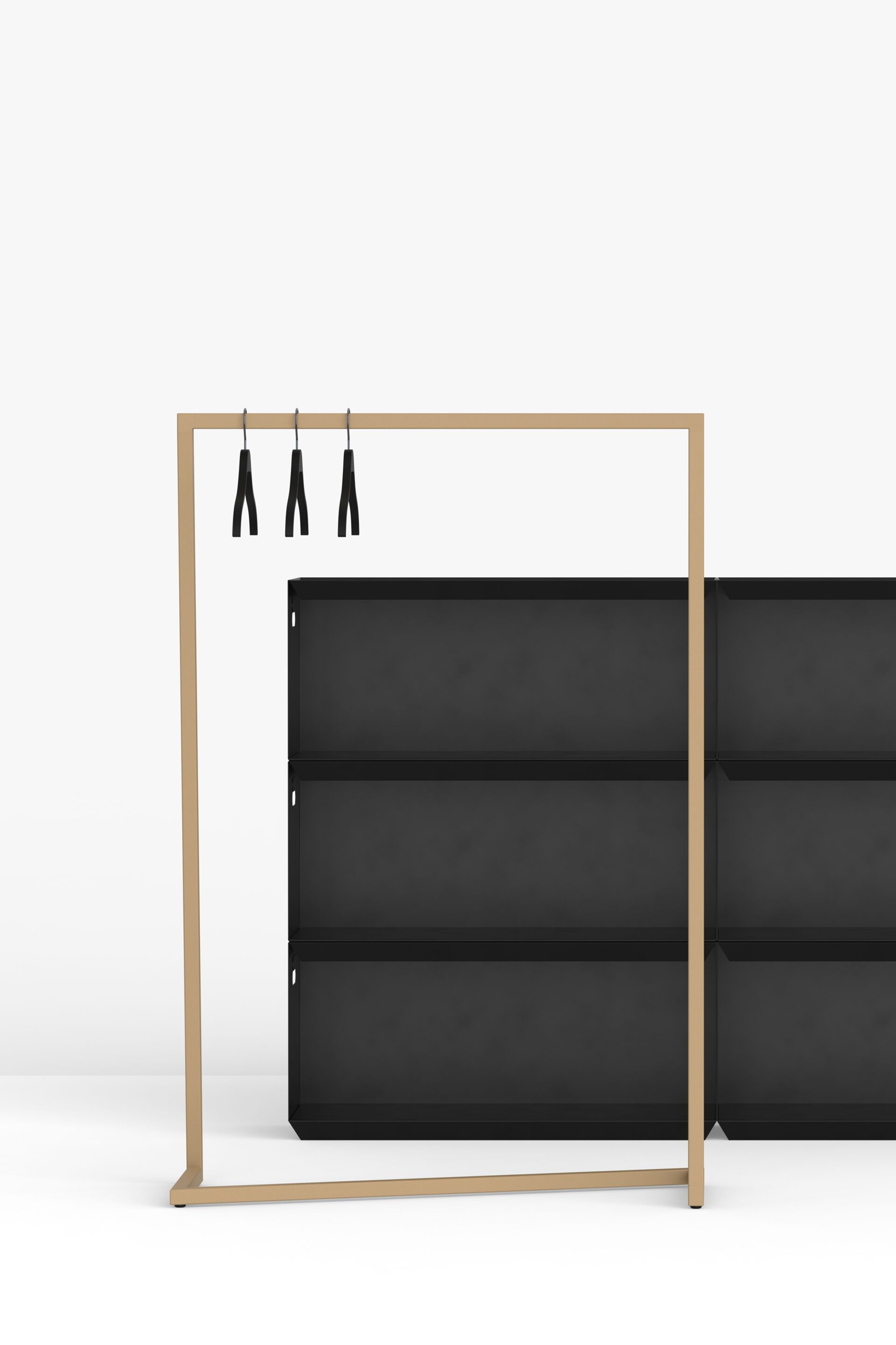 Стальная напольная вешалка с порошковым покрытием FUNCTIONALS BUTLER ARCH-00087112 - Вид №17