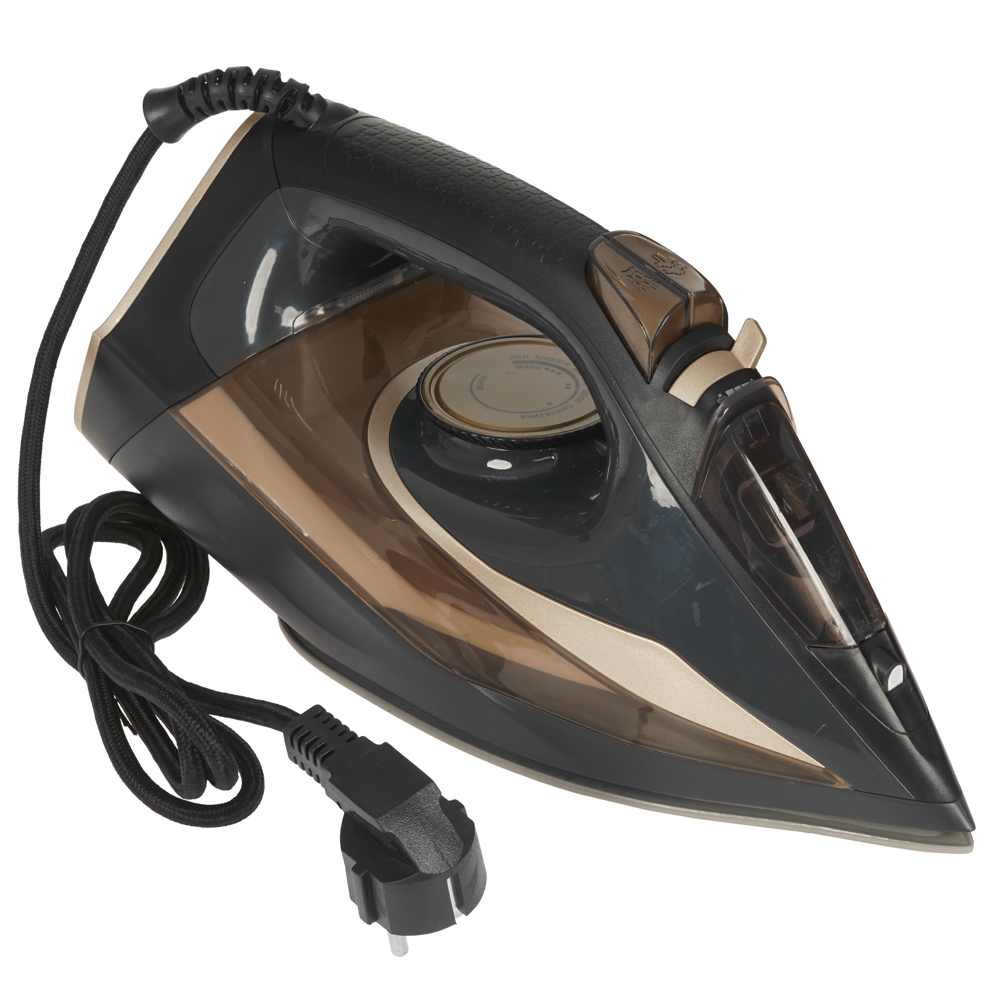 9225637 Утюг Endever DELTA-233 черный KROMAX STDN-0058632 - Вид №5