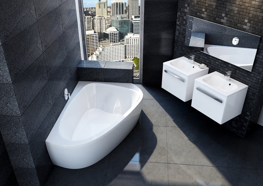 Ванна LOVE STORY II L белая Ravak C751000000 - Вид №3