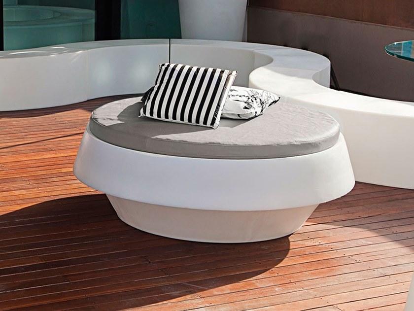 SLIDE Круглый светящийся пуф из полиэтилена sun-id-1379791 - Вид №1