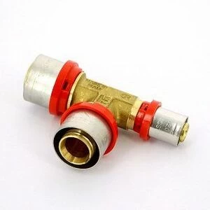 Тройник ред.  26х26х16 пресс TIEMME