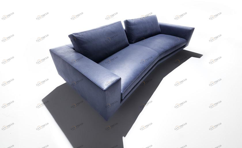 ERBA ITALIA 3-х местный кожаный диван sun-id-1396796