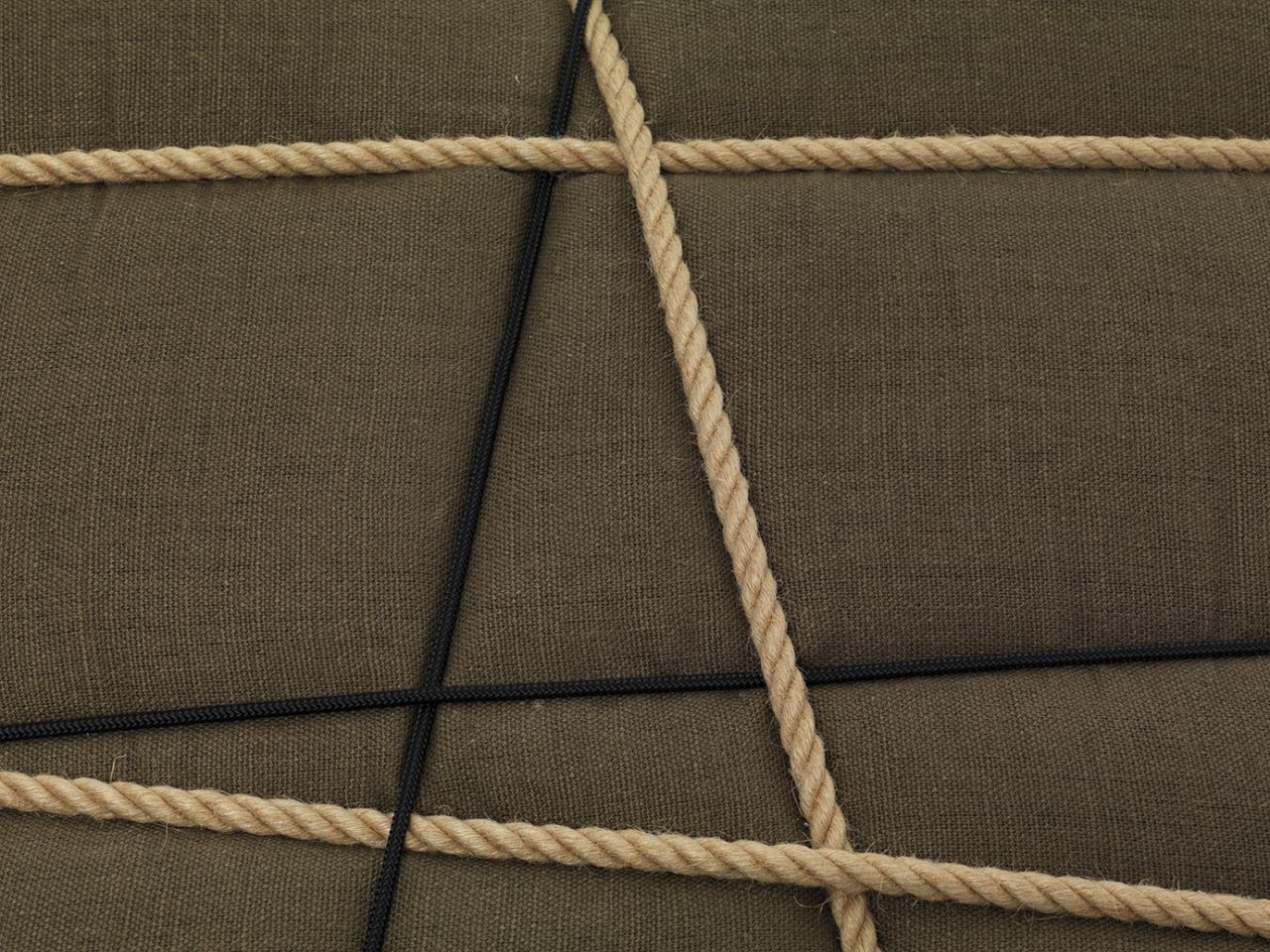 Квадратный пуф из ткани Mogg CHE PAKKO ARCH-00032326 - Вид №6