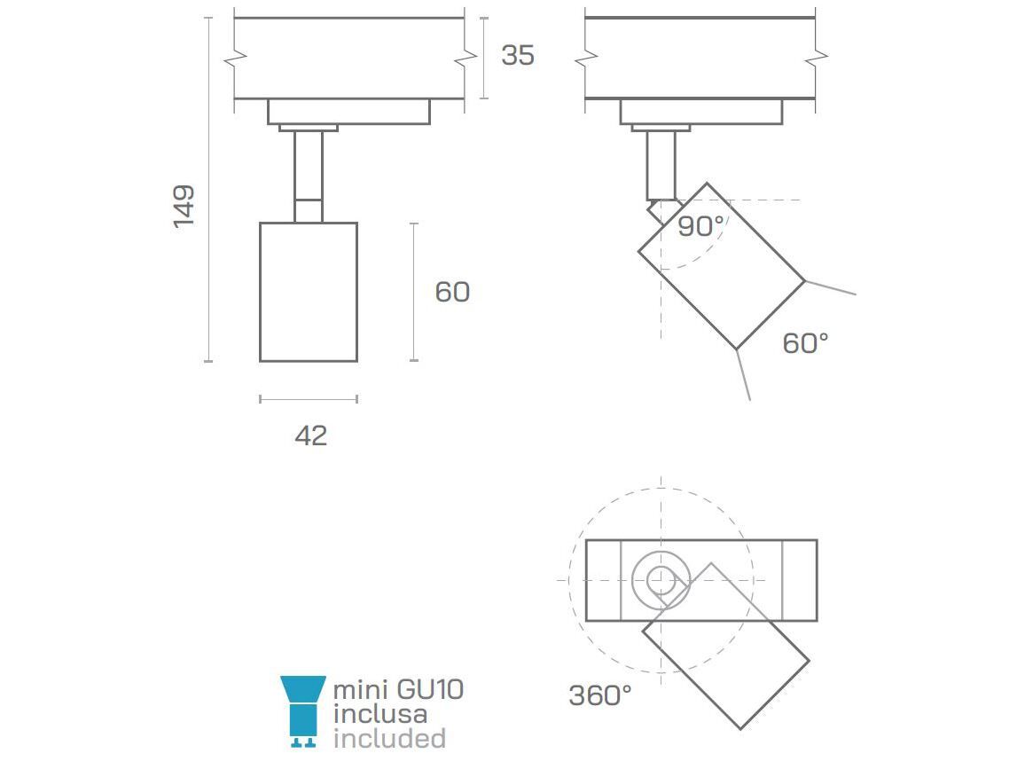 Алюминиевое освещение трека Amarcords Tobe ARCH-00065341 - Вид №12