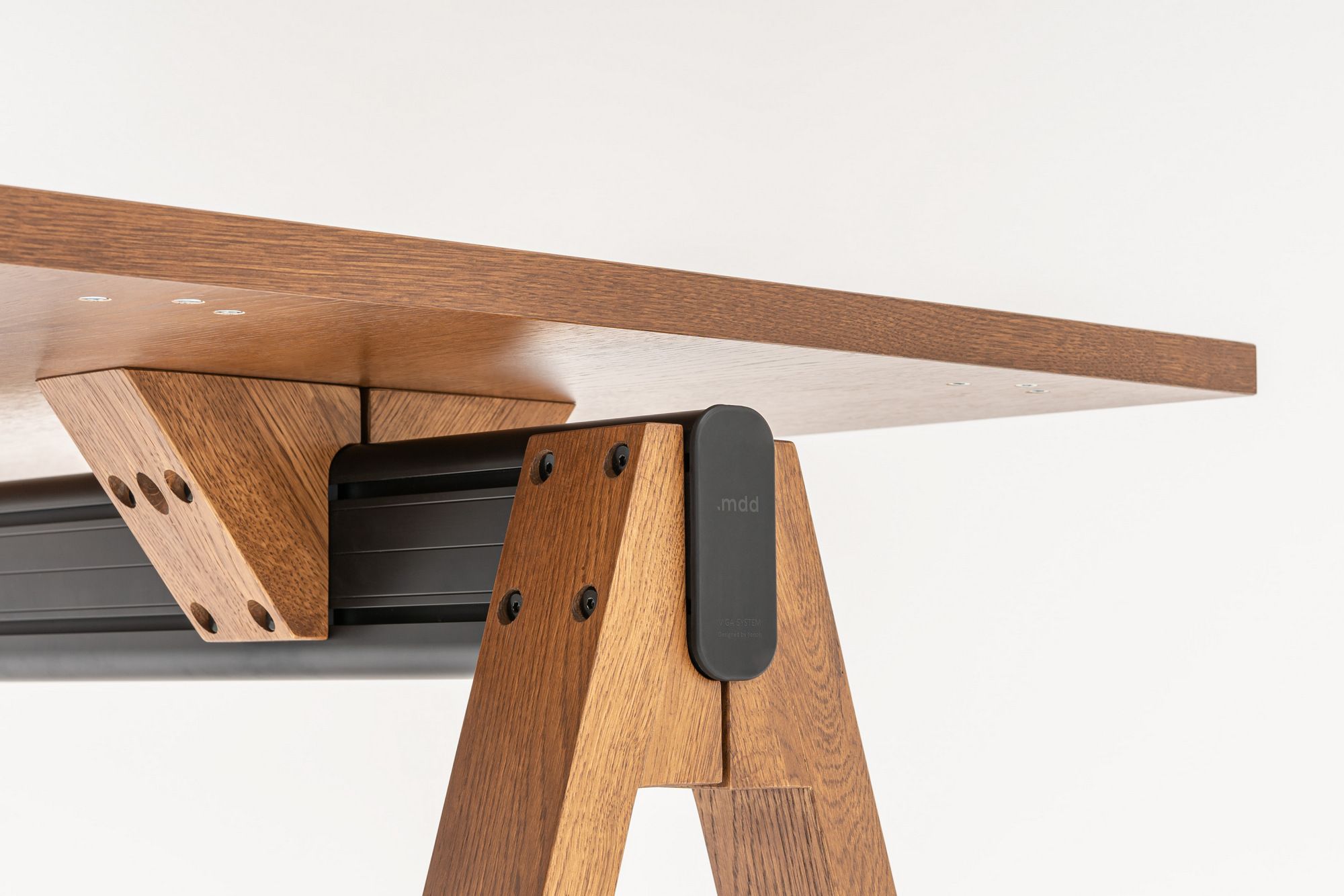 Высокий деревянный прямоугольный стол для совещаний MDD Viga ARCH-00038341 - Вид №26