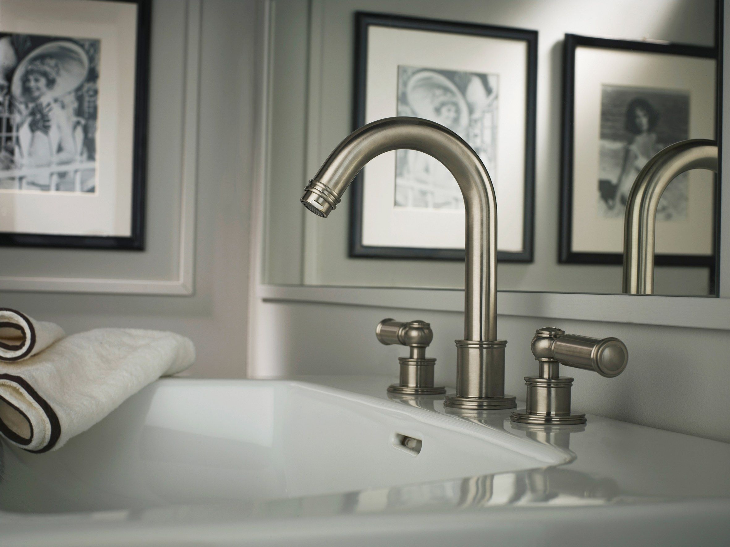 Смеситель для раковины с 3 отверстиями Bossini ARCH-00106068 - Вид №1