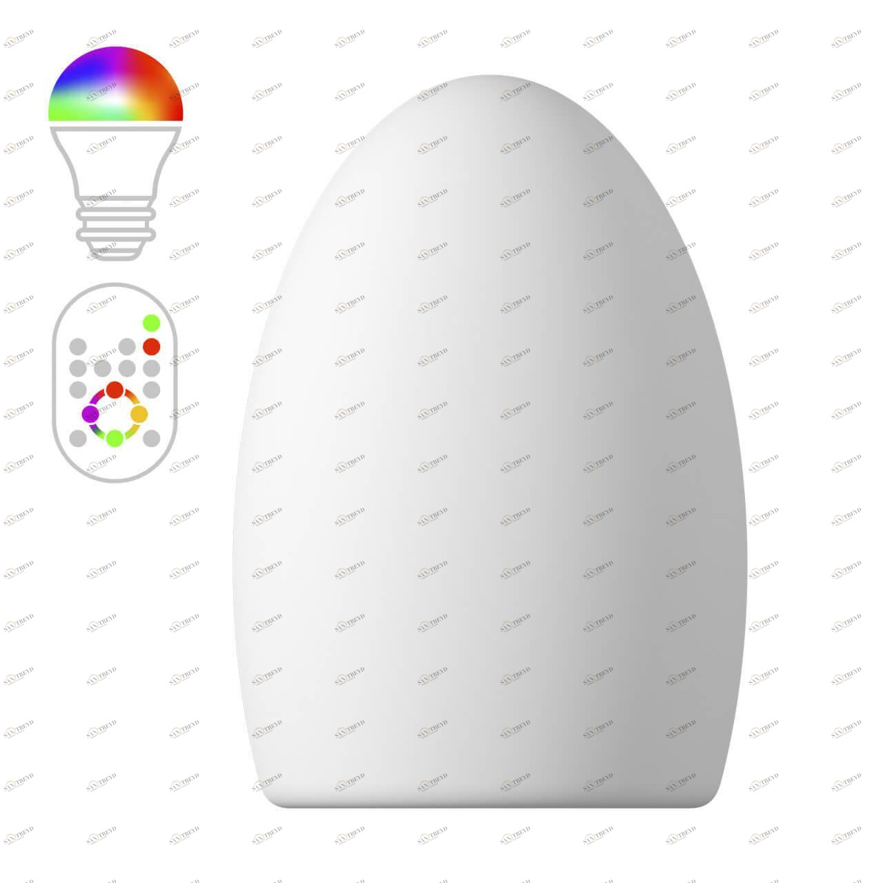 Настольная лампа M3light Oval 70423540 M3LIGHT ИНТЕРЬЕРНЫЕ 314058 Белый 