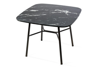 Квадратный мраморный журнальный столик