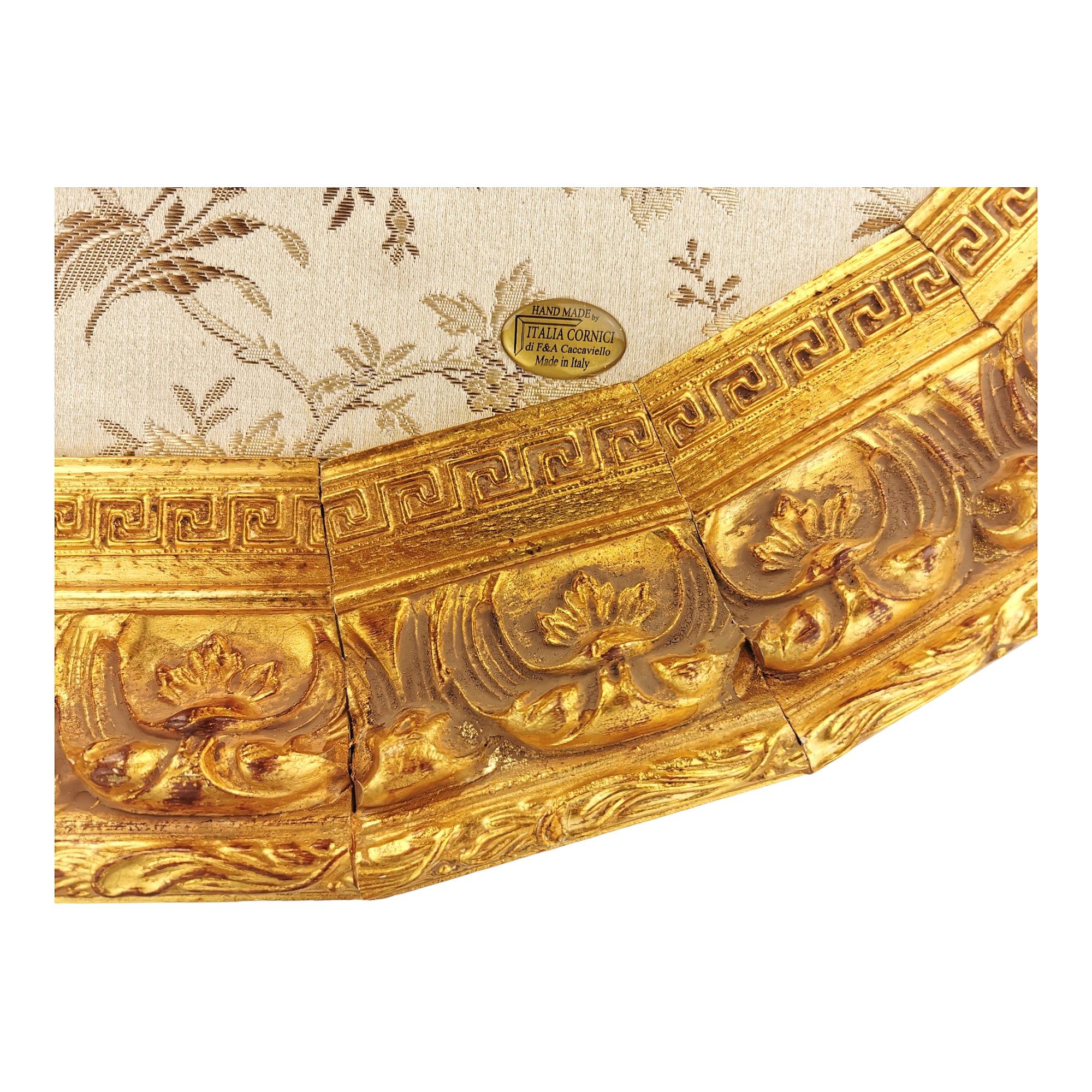 Украшенные фарфоровые часы Italia Cornici ORO T44 ARCH-00113457 - Вид №4