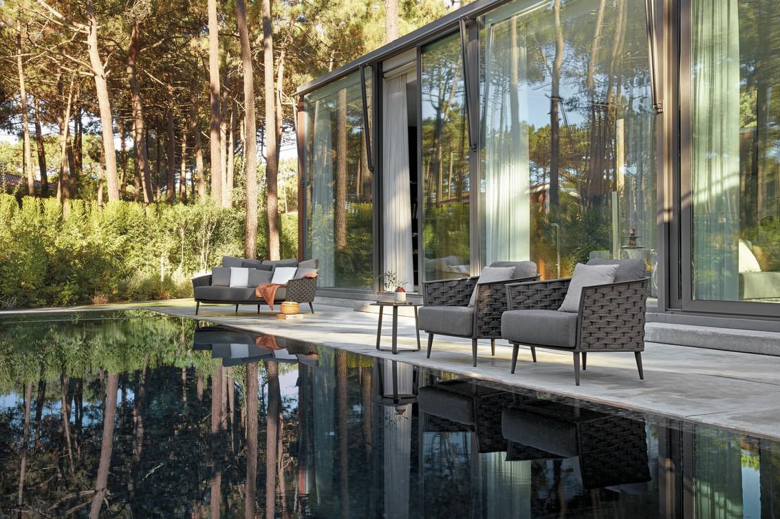 1 мест. белый веревка 45мм серебристая Manutti Cascade MNST751 - Вид №9