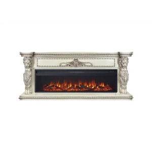 Каминокомплект Royal Flame Windsor с очагом Vision 60 1.5 кВт цвет слоновая кость