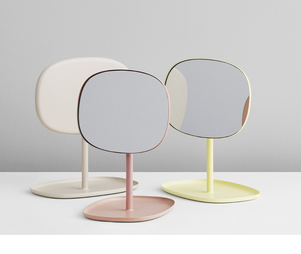 Зеркало настольное Flip жёлтое Normann Copenhagen 372030 - Вид №5