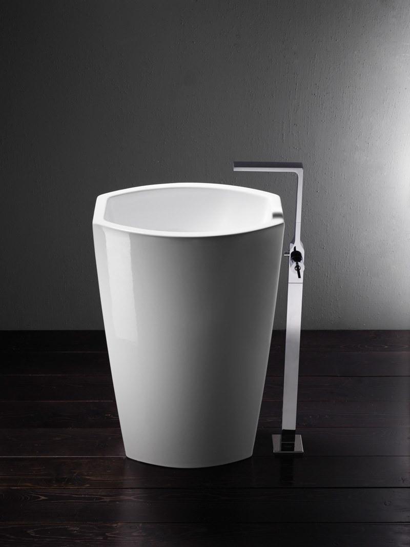 75561pf11 Напольная раковина стоящая овальная GSI ceramica Norm - Вид №9