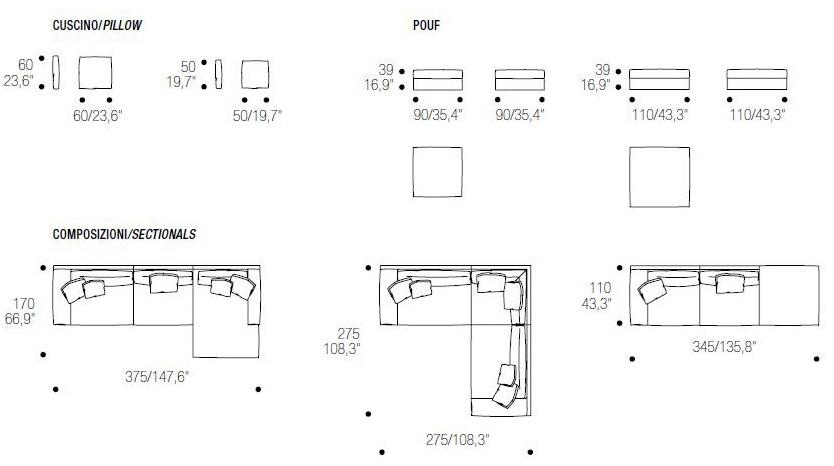 ERBA ITALIA Угловой диван sun-id-1427601 - Вид №7