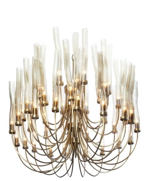 Люстра Aldan латунь 5808 RVASTLEY ДИЗАЙНЕРСКИЕ, PUSHA 061586 Латунь  - Вид №1