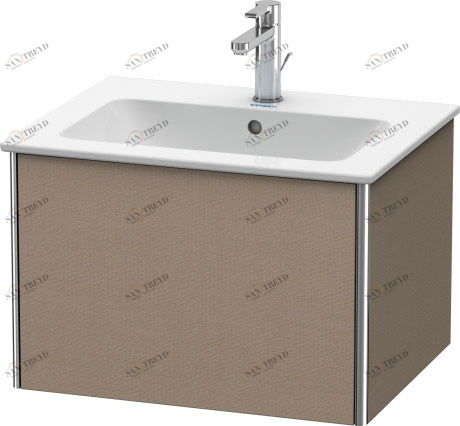 XS407107575 Тумбочка подвесная XSquare #XS4071 610 x 478 мм Лен, декор Duravit