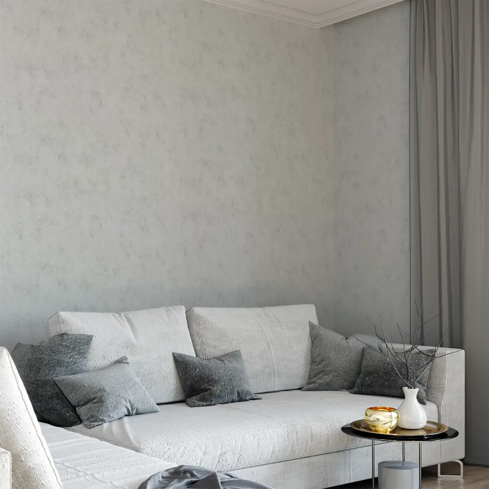 Обои флизелиновые Kreaforta Decobeton светло-серые 1.06 м KF72016-14 STLM-2019675 - Вид №4