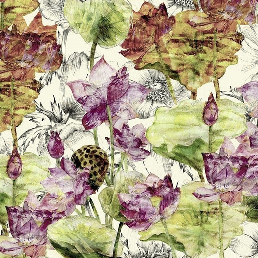 XXL4-070-Lotus Фотообои Komar 3.68х2.48 м XXL4070LOTUS