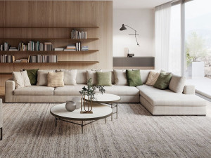 Съемный диван из ткани