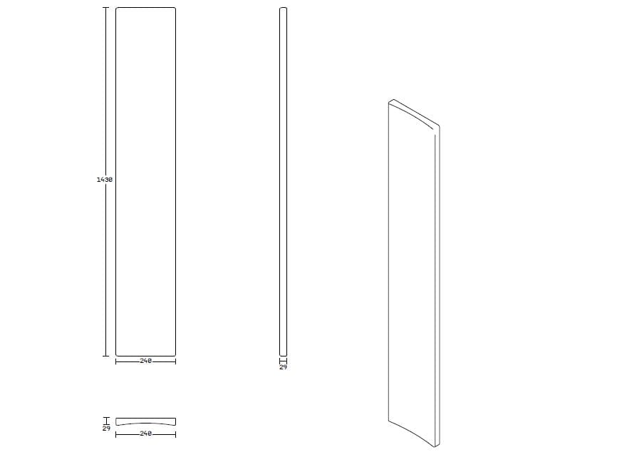 Обшивка / бетонный стул PULKRA поза ARCH-00068843 - Вид №8