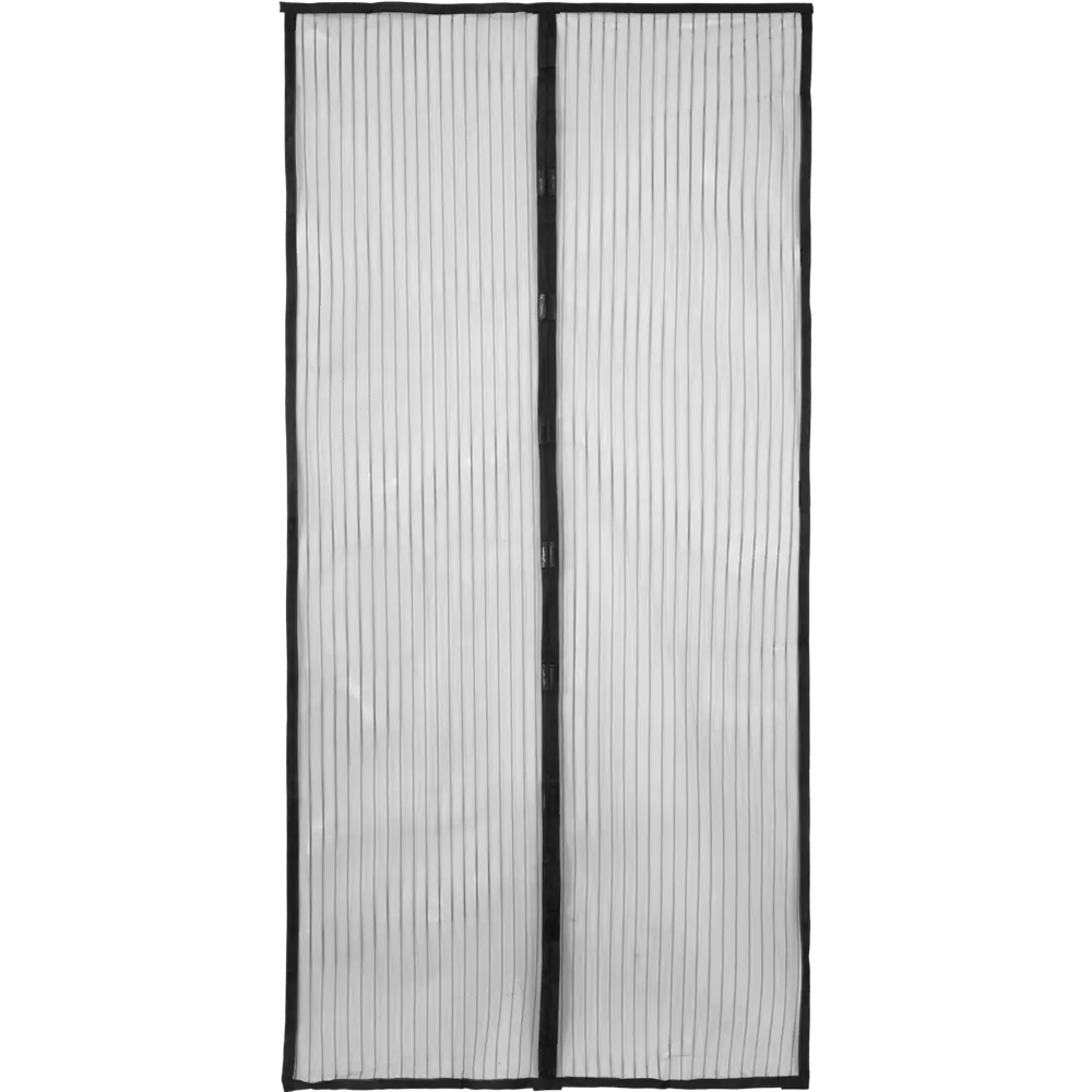 Штора защитная с магнитами для двери 95x200 см цвет черный Santreyd STLM-2165128 - Вид №1