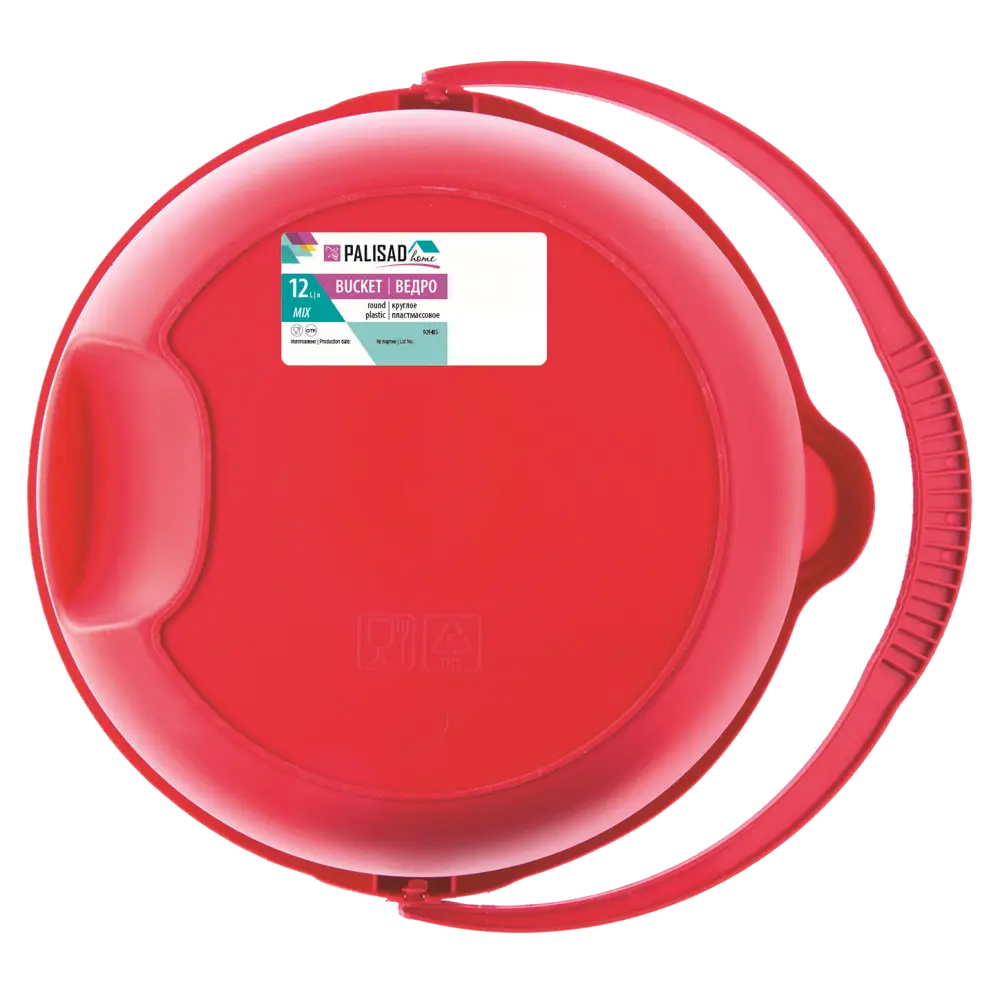 Ведро круглое Palisad 12 л пластик Santreyd STLM-2038601 - Вид №3