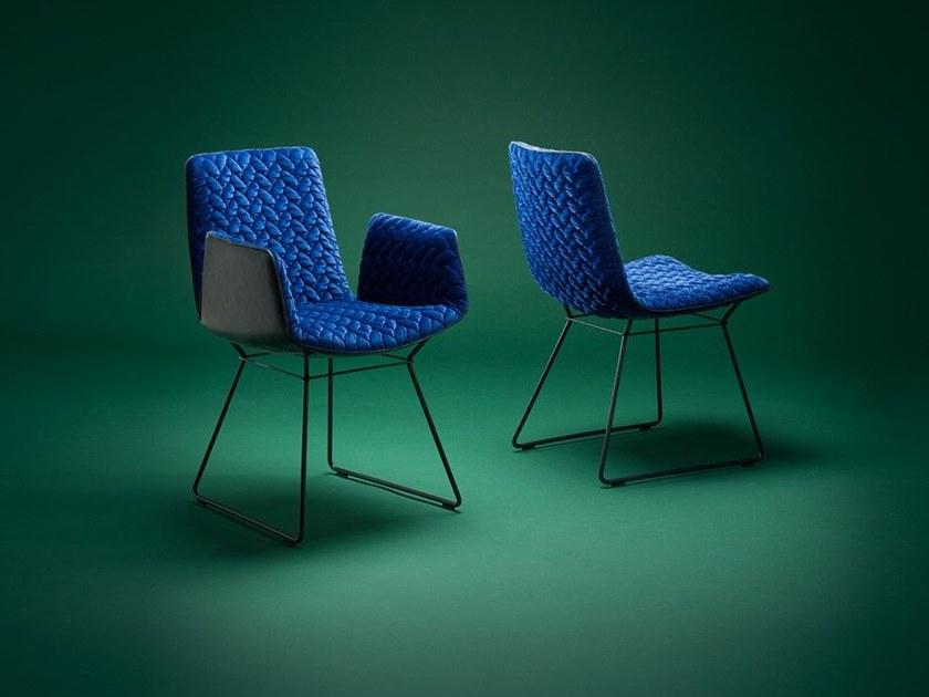 Freifrau Тканевый стул на санках с подлокотниками Amelie sun-id-1492903 - Вид №3