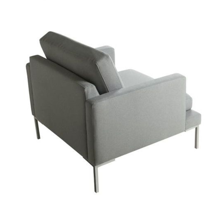 Кресло Ludvig, светло-серое Sits S1376 - Вид №4