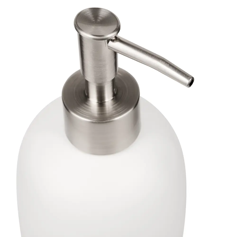 Дозатор для жидкого мыла MOROSHKA Shelest - элегантный белый аксессуар для ванной 89355549 STLM-0995730 - Вид №2