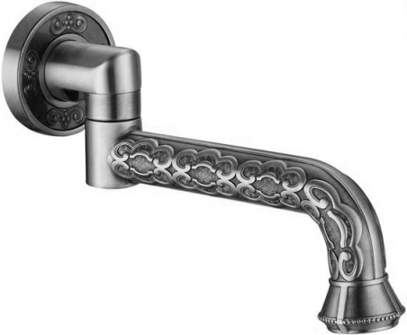 Душевой комплект ZorG Antic A 104DS-SL с внутренней частью, серебро - Вид №2