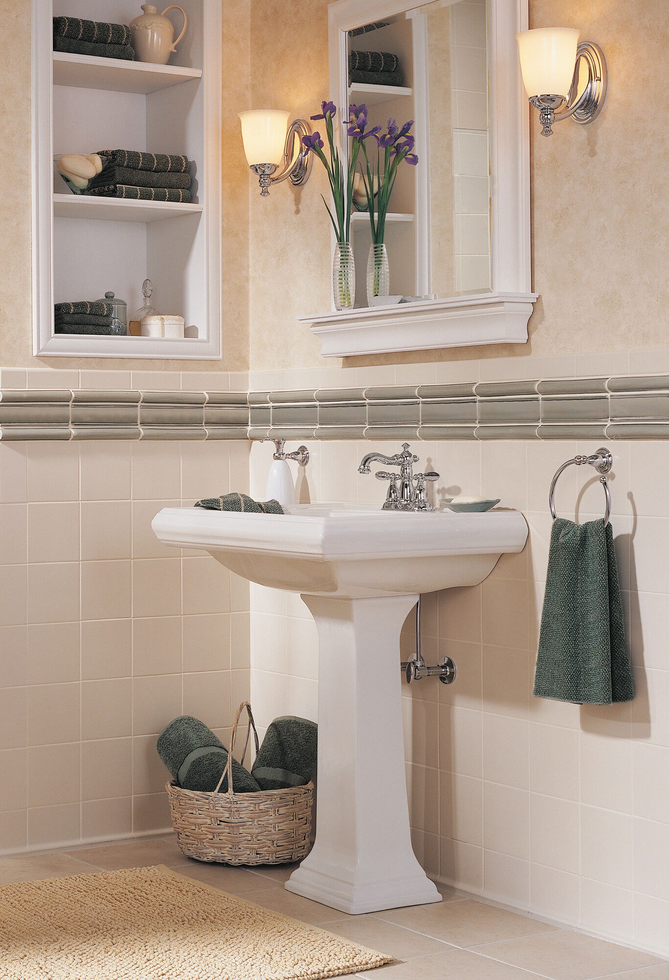 75046-PB Кольцо для полотенца Delta Faucet Victorian Полированная латунь - Вид №1