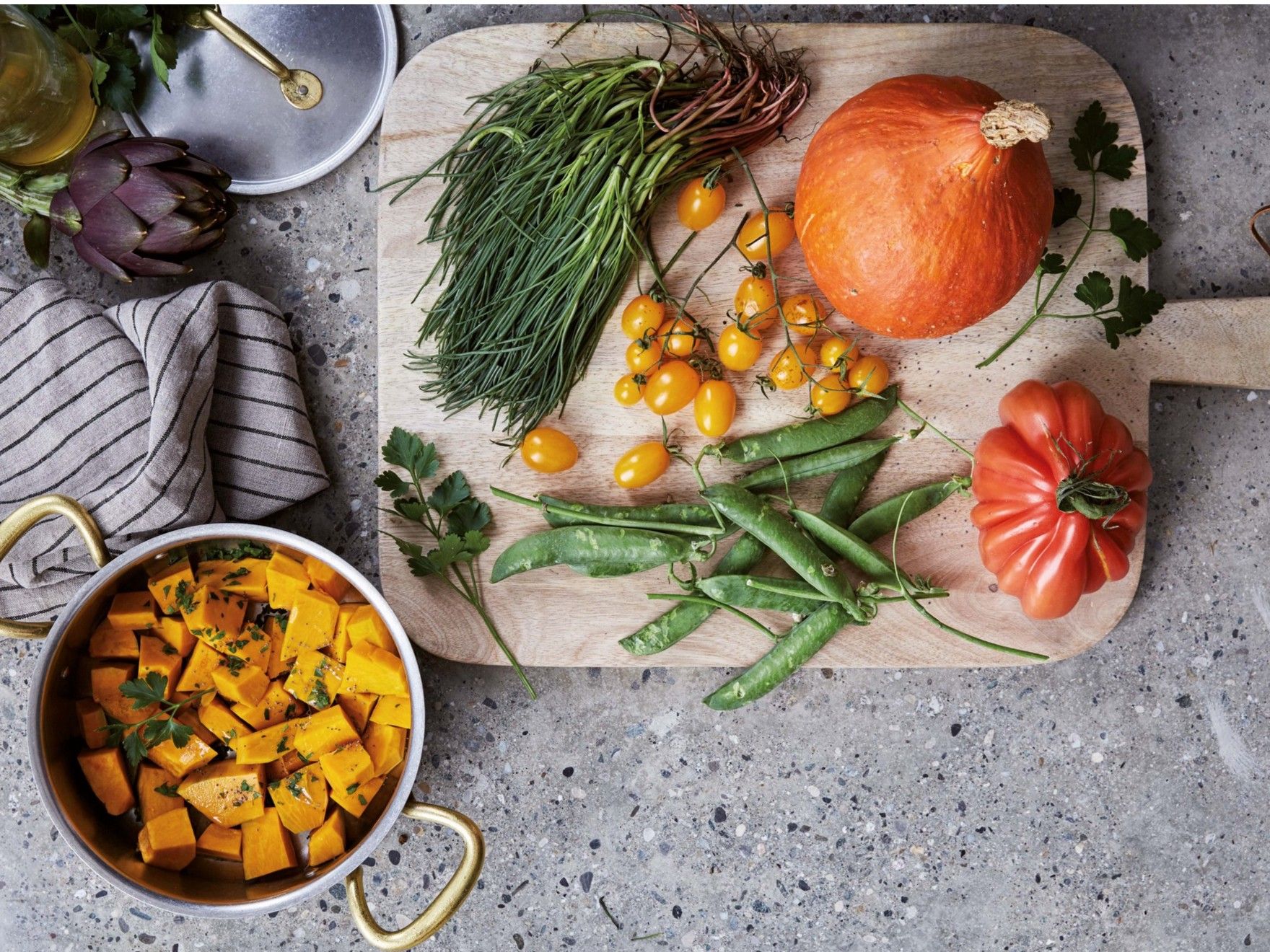 Высокий горшок из нержавеющей стали с крышкой с ручками Sambonet 1965 Винтаж ARCH-00081224 - Вид №4