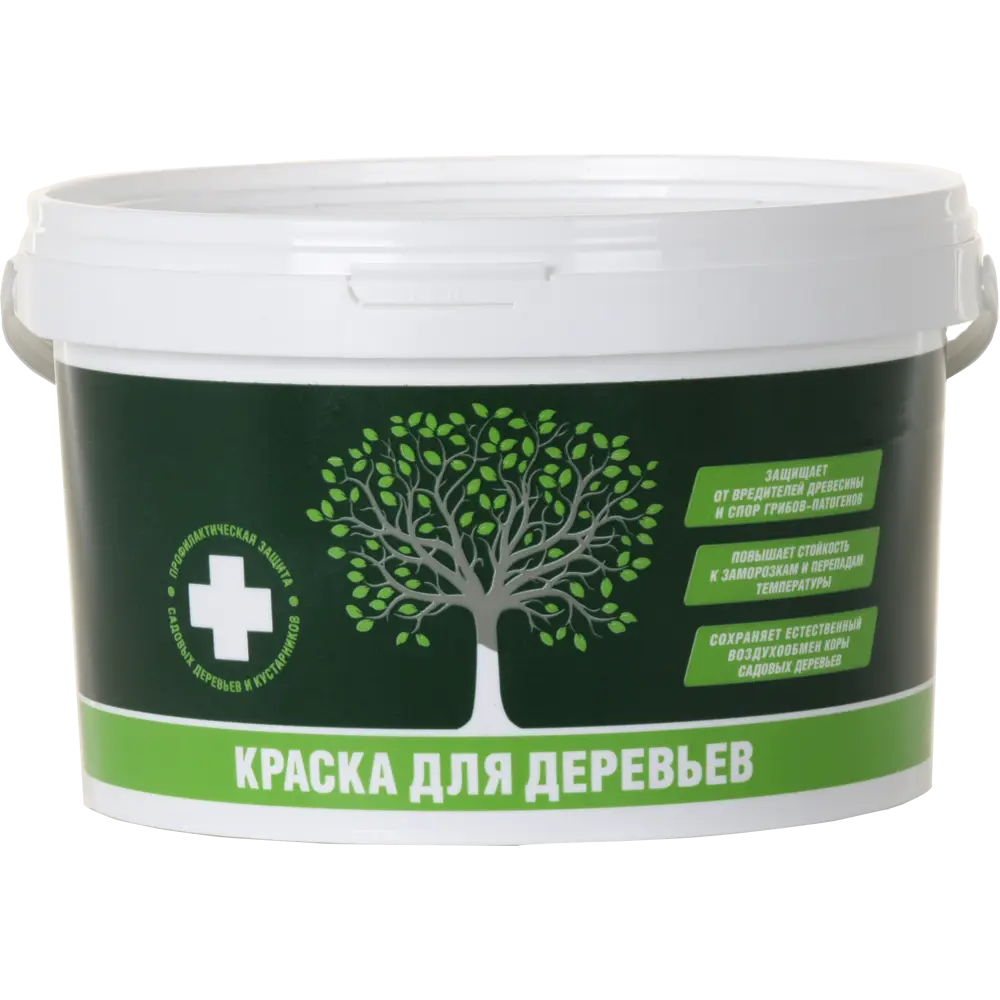 Краска для деревьев акриловая 2.7 кг цвет белый Santreyd STLM-2112650