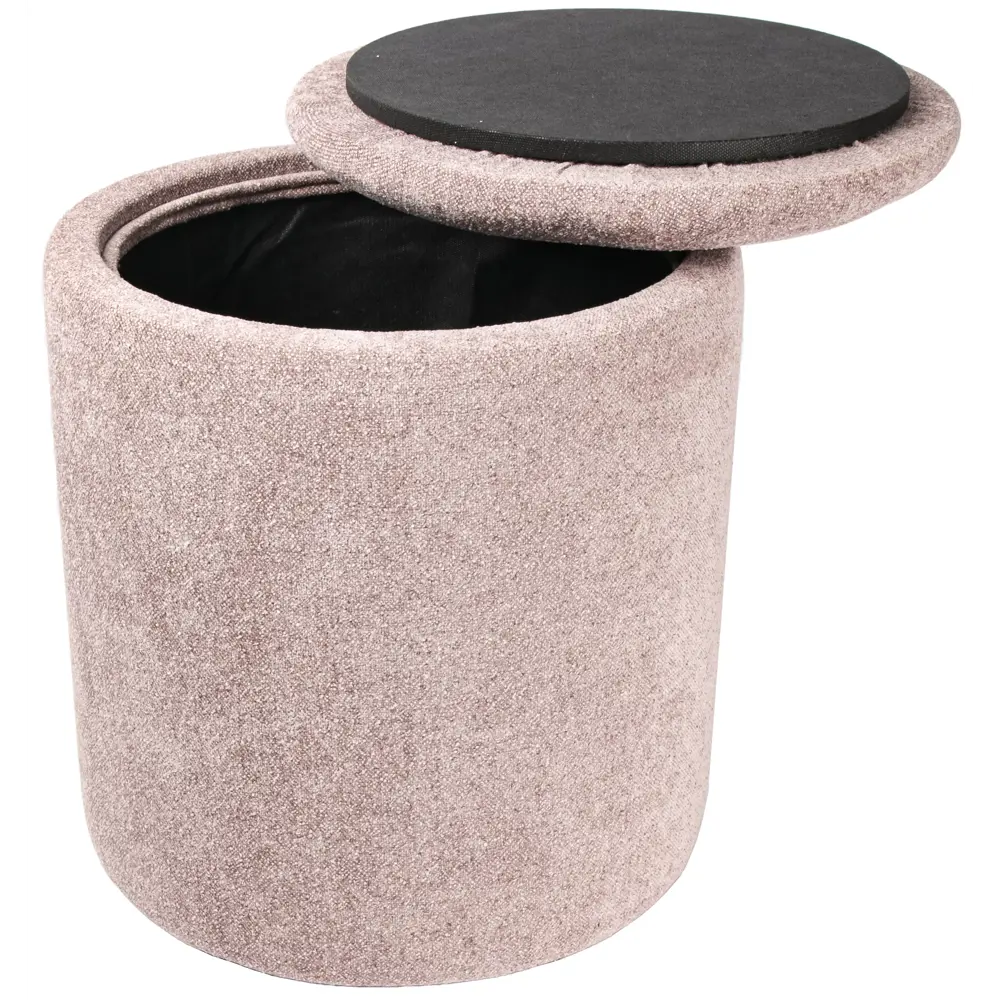 Santreyd Пуф Альфа-2 круглый со съемной крышкой и отделением для хранения 89365224 STLM-1082244 - Вид №1