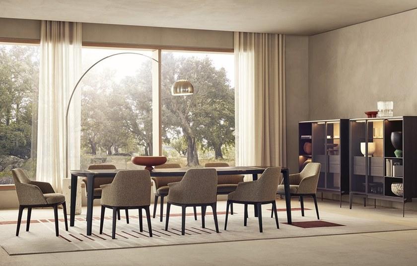 Poliform Прямоугольный мраморный стол sun-id-1380073 - Вид №3