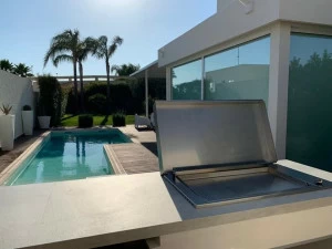 PLA.NET Outdoor Cooking Встроенный газовый мангал Oasi