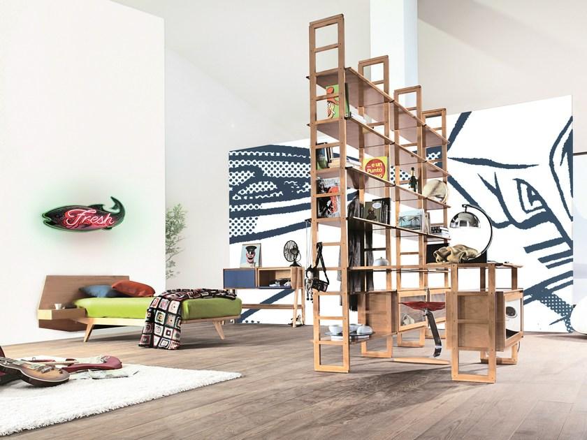 Morelato Кровать Cherry со встроенными прикроватными тумбочками Giò Art. 2884 GIO - Вид №4