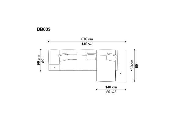 Кожаный диван B&B Italia док ARCH-00106863 - Вид №18
