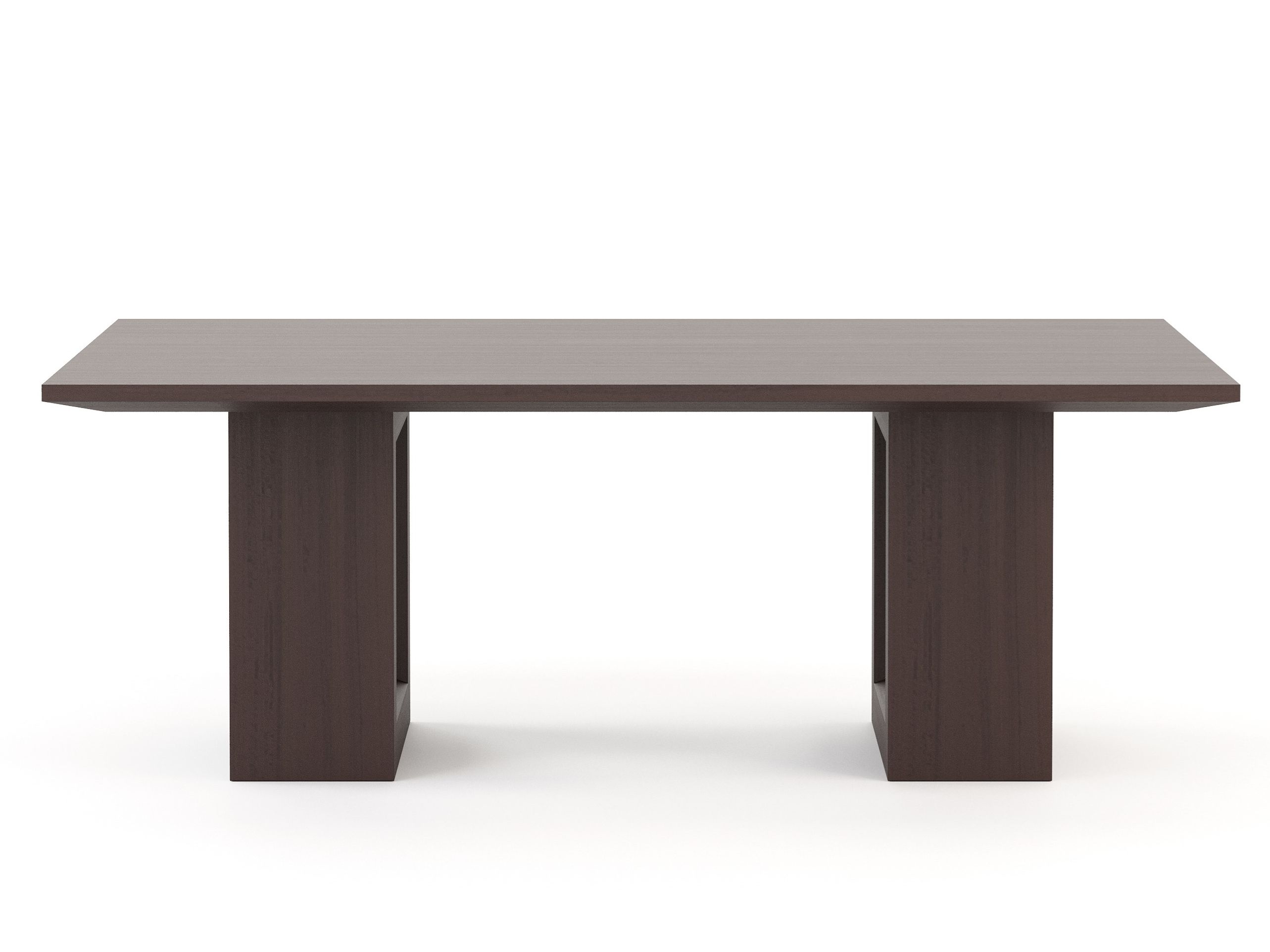 Прямоугольный обеденный стол из шпона Stylish Club ARCH-00082407 - Вид №12