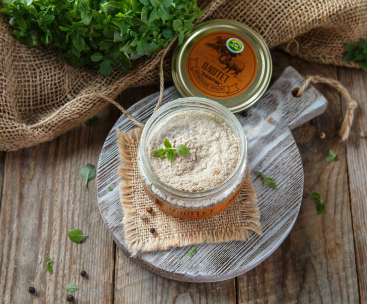 4150 Паштет "Кабанчик" из свиной печени Вкусляндия  - Вид №1