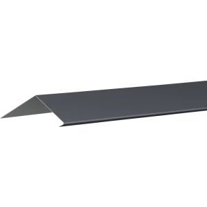 Планка карнизная 100x65 мм 2 м 0.4 мм RAL 7024 серый 83964049 STLM-2090915